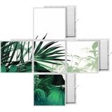 Gök Panel 60X60 LED Panel Aydınlatma Desenli 3x3 5 Li Grup Özel Seri 46511483SA - 6400K - Beyaz