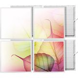 Gök Panel 60X60 LED Panel Sıva Altı Desenli 2x2 Dörtlü Grup 46510044SA - 6500K - Beyaz