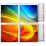 Gök Panel 60X60 LED Panel Sıva Altı Desenli 2x2 Dörtlü Grup 46510118SA - 6500K - Beyaz