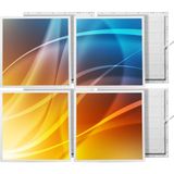 Gök Panel 60X60 LED Panel Sıva Altı Desenli 2x2 Dörtlü Grup 46510132SA - 6500K - Beyaz