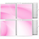 Gök Panel 60X60 LED Panel Sıva Altı Desenli 2x2 Dörtlü Grup 46510139SA - 6500K - Beyaz