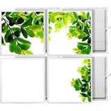 Gök Panel 60X60 LED Panel Sıva Altı Desenli 2x2 Dörtlü Grup 46510150SA - 6500K - Beyaz