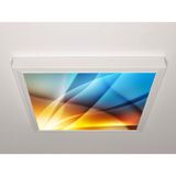 Gök Panel 60X60 LED Panel Sıva Üstü Desenli Tekli 46510012SU - 6500K - Beyaz