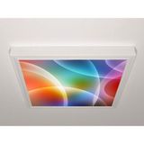 Gök Panel 60X60 LED Panel Sıva Üstü Desenli Tekli 46510013SU - 6500K - Beyaz