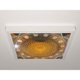 Gök Panel 60X60 LED Panel Sıva Üstü Desenli Tekli 46510885SU - 6500K - Beyaz