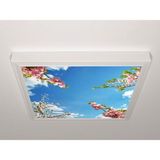 Gök Panel 60X60 LED Panel Sıva Üstü Desenli Tekli 46510904SU - 6500K - Beyaz
