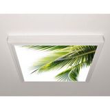 Gök Panel 60X60 LED Panel Sıva Üstü Desenli Tekli 46510914SU - 6500K - Beyaz