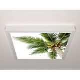 Gök Panel 60X60 LED Panel Sıva Üstü Desenli Tekli 46510919SU - 6500K - Beyaz
