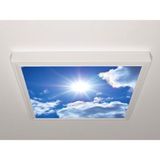 Gök Panel 60X60 LED Panel Sıva Üstü Desenli Tekli 46510938SU - 6500K - Beyaz