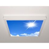 Gök Panel 60X60 LED Panel Sıva Üstü Desenli Tekli 46510940SU - 6500K - Beyaz