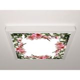 Gök Panel 60X60 LED Panel Sıva Üstü Desenli Tekli 46511010SU - 6500K - Beyaz