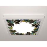 Gök Panel 60X60 LED Panel Sıva Üstü Desenli Tekli 46511016SU - 6500K - Beyaz