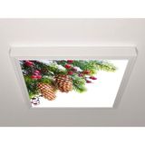 Gök Panel 60X60 LED Panel Sıva Üstü Desenli Tekli 46511025SU - 6500K - Beyaz