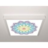 Gök Panel 60X60 LED Panel Sıva Üstü Desenli Tekli 46511032SU - 6500K - Beyaz