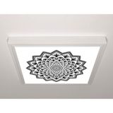 Gök Panel 60X60 LED Panel Sıva Üstü Desenli Tekli 46511043SU - 6500K - Beyaz