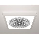 Gök Panel 60X60 LED Panel Sıva Üstü Desenli Tekli 46511044SU - 6500K - Beyaz