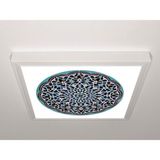 Gök Panel 60X60 LED Panel Sıva Üstü Desenli Tekli 46511045SU - 6500K - Beyaz