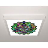 Gök Panel 60X60 LED Panel Sıva Üstü Desenli Tekli 46511048SU - 6500K - Beyaz