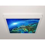 Gök Panel 60X60 LED Panel Sıva Üstü Desenli Tekli 46511071SU - 6500K - Beyaz