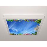 Gök Panel 60X60 LED Panel Sıva Üstü Desenli Tekli 46511073SU - 6500K - Beyaz