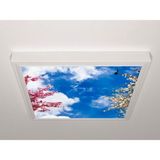 Gök Panel 60X60 LED Panel Sıva Üstü Desenli Tekli 46511082SU - 6500K - Beyaz