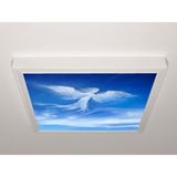Gök Panel 60X60 LED Panel Sıva Üstü Desenli Tekli 46511146SU - 6500K - Beyaz