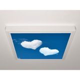Gök Panel 60X60 LED Panel Sıva Üstü Desenli Tekli 46511147SU - 6500K - Beyaz