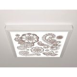Gök Panel 60X60 LED Panel Sıva Üstü Desenli Tekli 46511162SU - 6500K - Beyaz