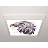 Gök Panel 60X60 LED Panel Sıva Üstü Desenli Tekli 46511179SU - 6500K - Beyaz