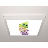 Gök Panel 60X60 LED Panel Sıva Üstü Desenli Tekli 46511201SU - 6500K - Beyaz