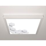 Gök Panel 60X60 LED Panel Sıva Üstü Desenli Tekli 46511220SU - 6500K - Beyaz