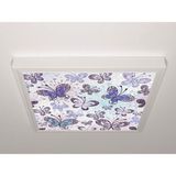 Gök Panel 60X60 LED Panel Sıva Üstü Desenli Tekli 46511225SU - 6500K - Beyaz