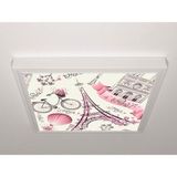 Gök Panel 60X60 LED Panel Sıva Üstü Desenli Tekli 46511228SU - 6500K - Beyaz