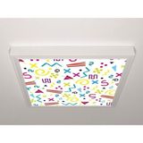 Gök Panel 60X60 LED Panel Sıva Üstü Desenli Tekli 46511240SU - 6500K - Beyaz
