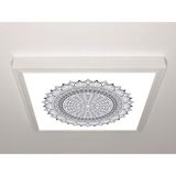 Gök Panel 60X60 LED Panel Sıva Üstü Desenli Tekli 46511274SU - 6500K - Beyaz