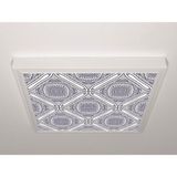 Gök Panel 60X60 LED Panel Sıva Üstü Desenli Tekli 46511277SU - 6500K - Beyaz