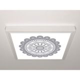 Gök Panel 60X60 LED Panel Sıva Üstü Desenli Tekli 46511278SU - 6500K - Beyaz
