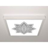 Gök Panel 60X60 LED Panel Sıva Üstü Desenli Tekli 46511282SU - 6500K - Beyaz
