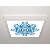 Gök Panel 60X60 LED Panel Sıva Üstü Desenli Tekli 46511302SU - 6500K - Beyaz