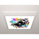 Gök Panel 60X60 LED Panel Sıva Üstü Desenli Tekli 46511303SU - 6500K - Beyaz