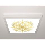 Gök Panel 60X60 LED Panel Sıva Üstü Desenli Tekli 46511306SU - 6500K - Beyaz