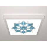 Gök Panel 60X60 LED Panel Sıva Üstü Desenli Tekli 46511321SU - 6500K - Beyaz