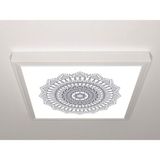 Gök Panel 60X60 LED Panel Sıva Üstü Desenli Tekli 46511323SU - 6500K - Beyaz