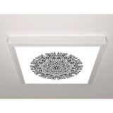 Gök Panel 60X60 LED Panel Sıva Üstü Desenli Tekli 46511327SU - 6500K - Beyaz