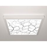Gök Panel 60X60 LED Panel Sıva Üstü Desenli Tekli 46511328SU - 6500K - Beyaz