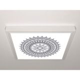 Gök Panel 60X60 LED Panel Sıva Üstü Desenli Tekli 46511329SU - 6500K - Beyaz