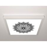 Gök Panel 60X60 LED Panel Sıva Üstü Desenli Tekli 46511333SU - 6500K - Beyaz