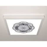 Gök Panel 60X60 LED Panel Sıva Üstü Desenli Tekli 46511334SU - 6500K - Beyaz