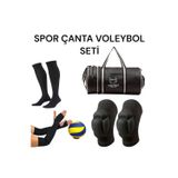 Gök Sports Çocuk Voleybol Dizliği Voleybol Elliği Voleybol Çorabı Spor Çantası Voleybol Seti