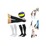 Gök Sports Çocuk Voleybol Elliği 1 Çift Sporcu Elliği Voleybol Kolluğu Likralı 2 Çift Çorap 7-14 Yaş Ellik